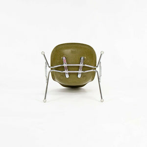 SOLD 2010s Eames Modernica Case Study Mustard Fiberglass Side Shell Chair w/ Stacking Base