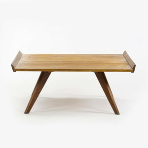 SOLD 1947 George Nakashima for Knoll Associates N10 Coffee Table in Birch and Walnut