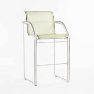 Prototype Richard Schultz 2002 Collection Stainless Bar Stool with Outdoor Mesh