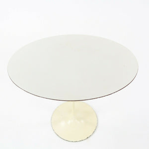 SOLD 1958 Eero Saarinen for Knoll Associates Oval Laminate Side Table 575 Madison Ave