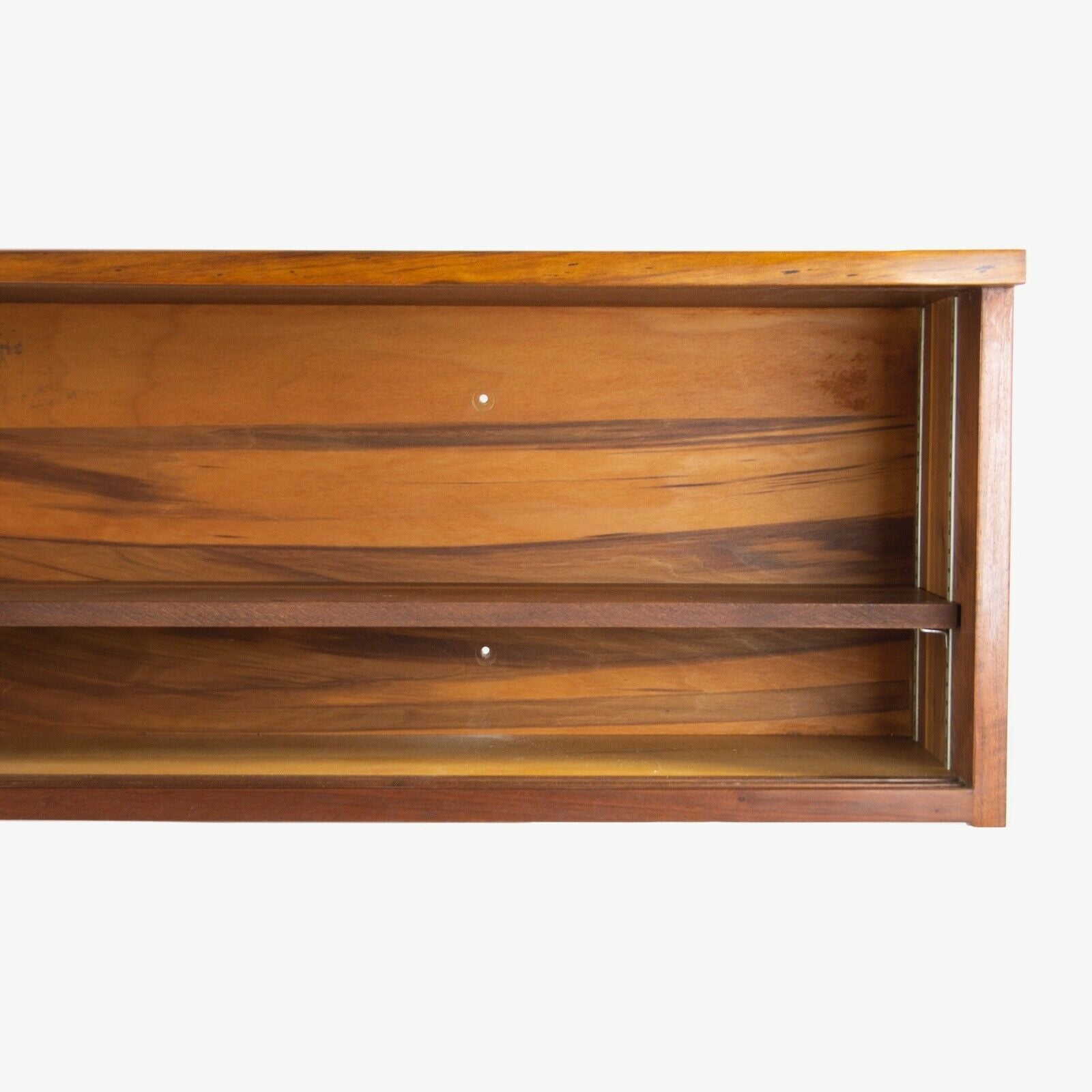SOLD 1959 George Nakashima Studio Free Edge Walnut Hanging Wall Cabinet w/ Provenance