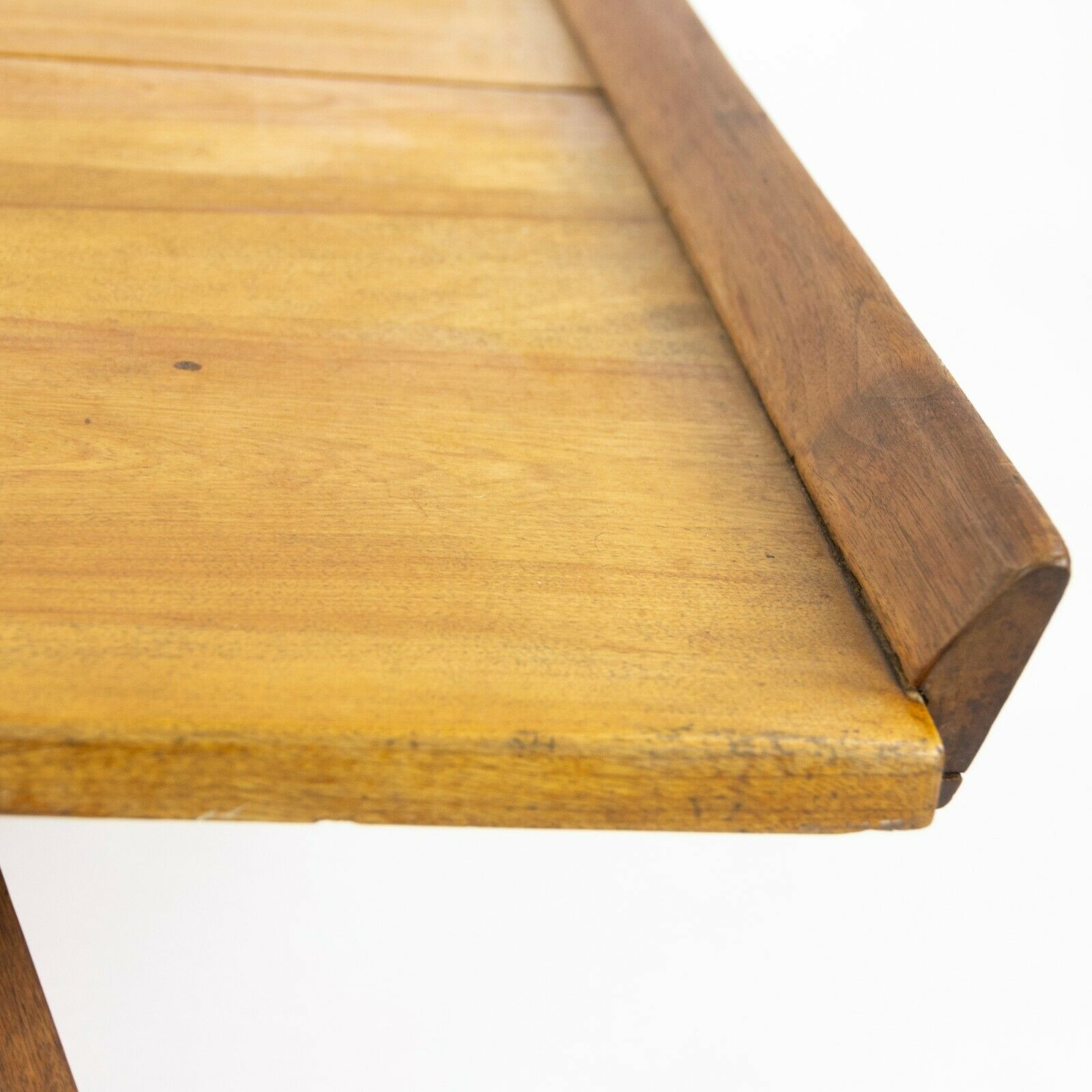 SOLD 1947 George Nakashima for Knoll Associates N10 Coffee Table in Birch and Walnut