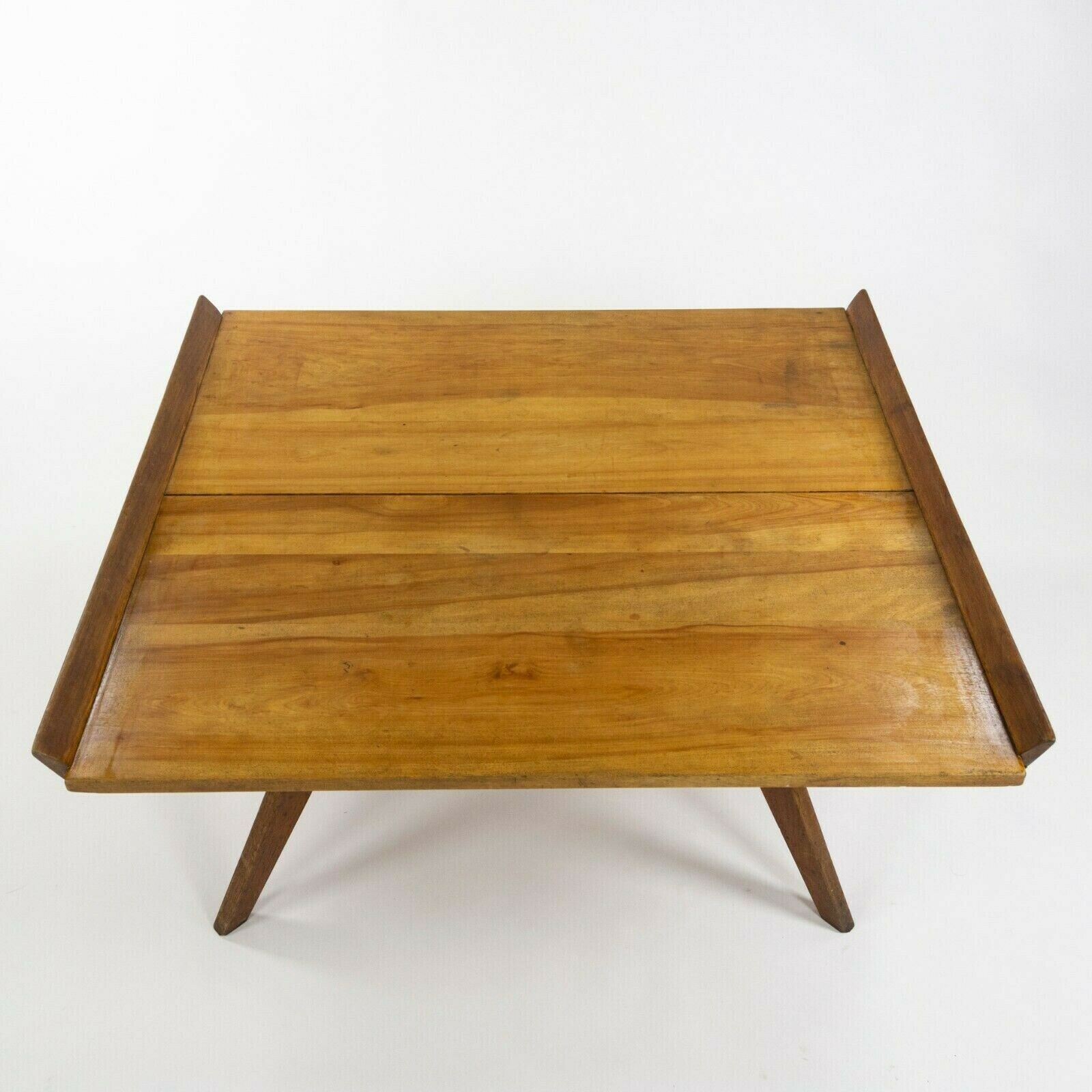 SOLD 1947 George Nakashima for Knoll Associates N10 Coffee Table in Birch and Walnut
