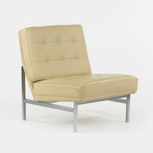 SOLD 1960s Florence Knoll Associates Armless 2551 Lounge Chair with Park Avenue Label