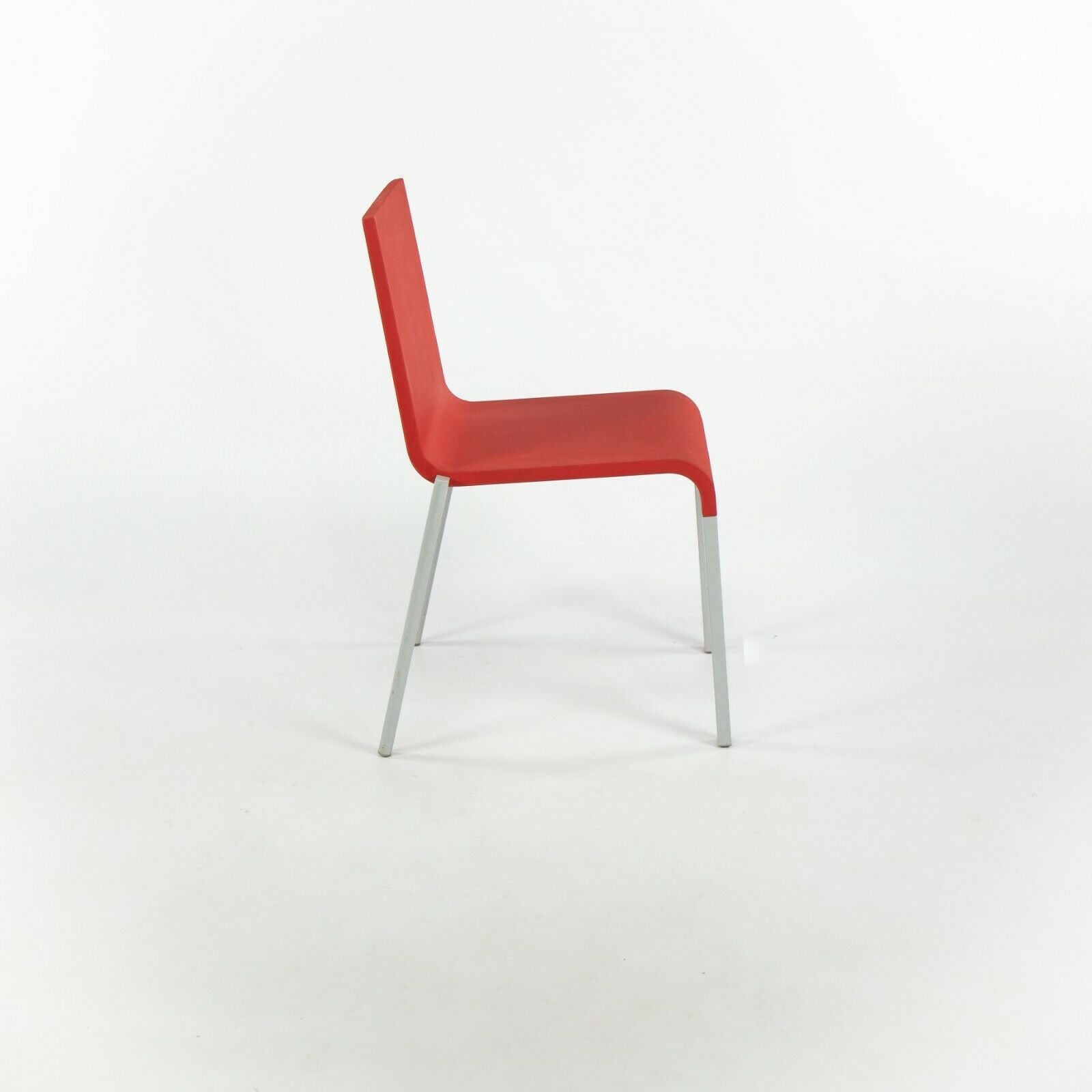 2010s Vitra .03 Stacking Chairs by Maarten Van Severen in Red