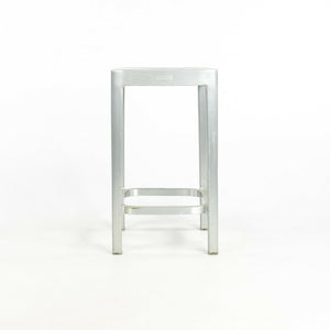 SOLD 2009 Philippe Starck for Emeco Starck Counter Height Stool in Brushed Aluminum