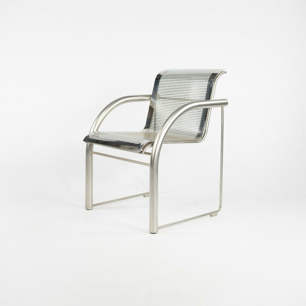 2001 Prototype Richard Schultz 2002 Collection Stainless Steel Mesh Dining Chair