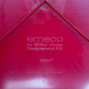 2010s Emeco 1951 Red Counter Stool by Adrian van Hooydonk and BMW Designworks