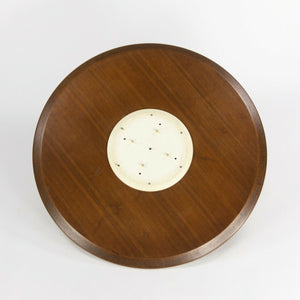 SOLD 1960s Eero Saarinen for Knoll Associates 42 in Tulip Coffee Table with Walnut Top