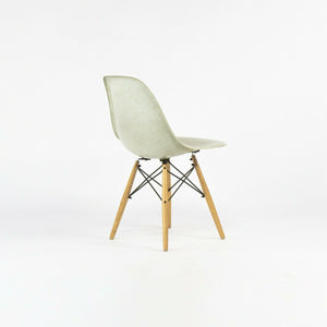 SOLD 2010s Eames Modernica Case Study Natural Fiberglass Side Shell Chair with Dowel Base
