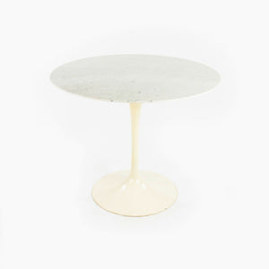 1958 Eero Saarinen for Knoll Associates Early 36 in White Marble Tulip Dining Table