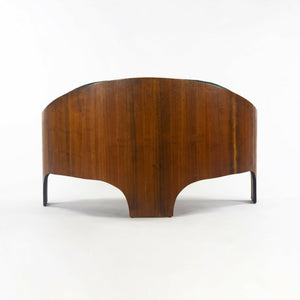 SOLD 1966 Rare Henry P Glass Intimate Settee for Deco House in Mahogany