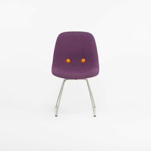 SOLD Set of 6 Erik Jorgensen EJ 2 Eyes Chair by Foersom + Hiort-Lorenzen in Purple