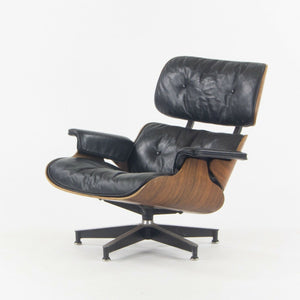 SOLD 1956 Holy Grail Herman Miller Eames Lounge Chair and Swivel Ottoman Boot Glides