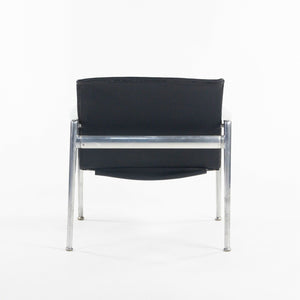 SOLD 1966 Collection Prototype Richard Schultz Polished Aluminum Leather Lounge Chair