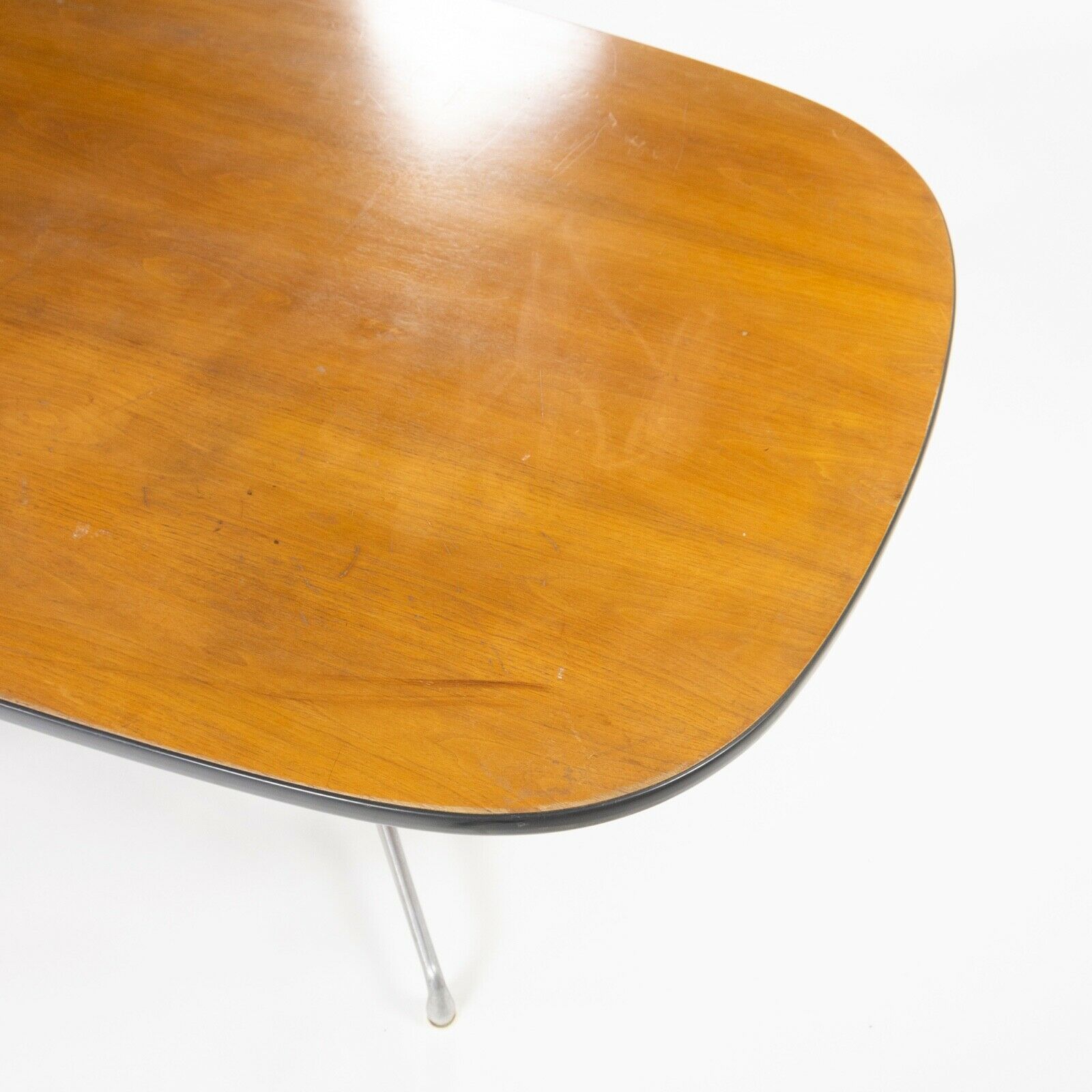 SOLD 1977 Vintage Eames Herman Miller ET153 Segmented Dining Conference Table Walnut