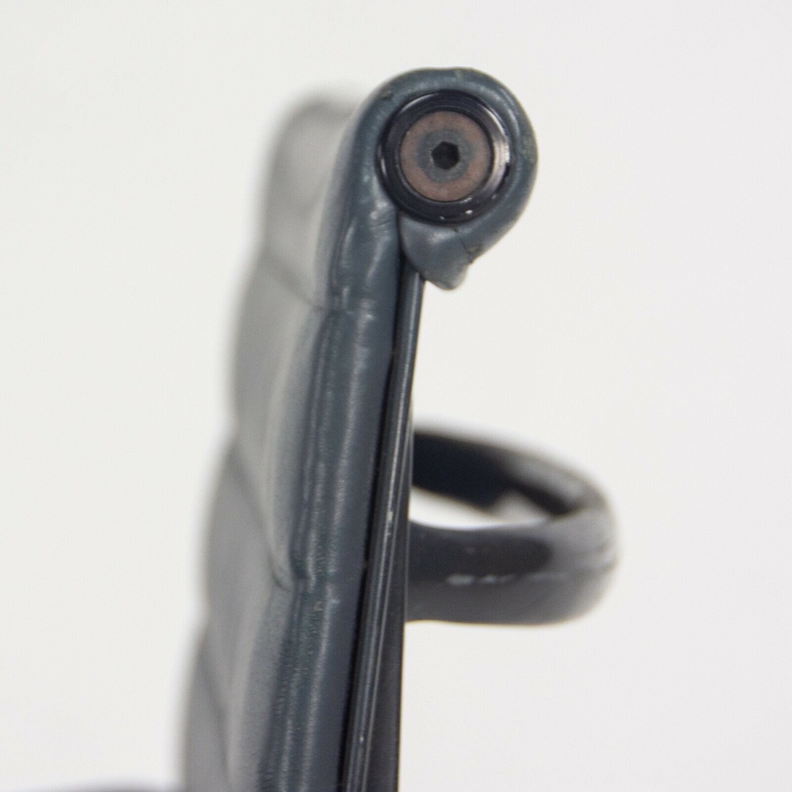 SOLD 1999 Herman Miller Eames Aluminum Group Management Desk Chair in Blue Leather