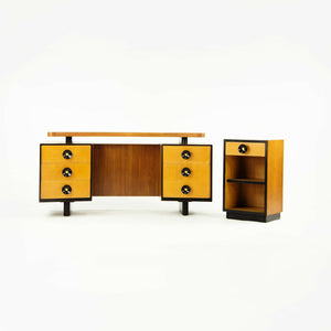 SOLD 1940s Gilbert Rohde for Herman Miller Bedside Table / Cabinet Newly Refinished