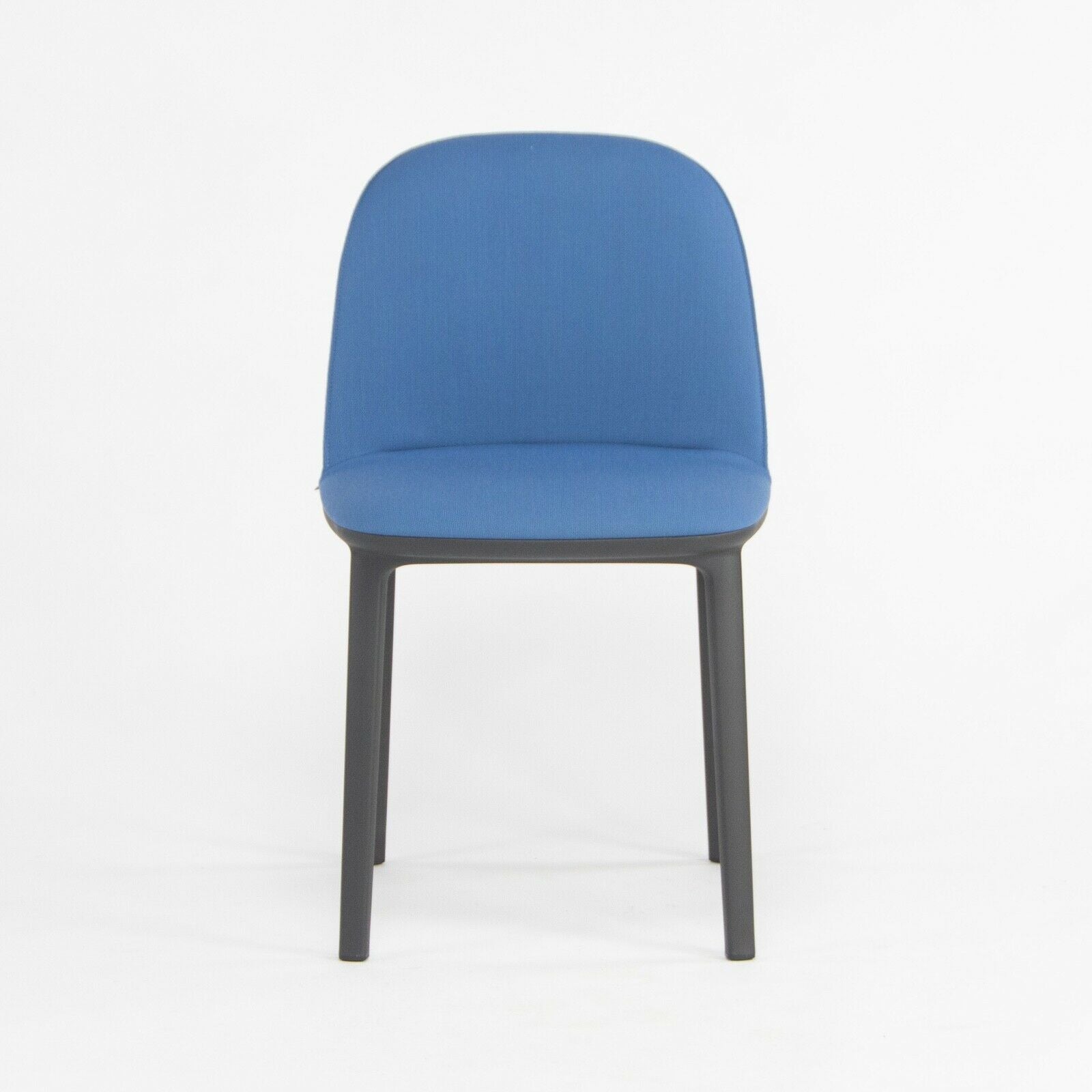 2019 Vitra Softshell Side Chair w/ Light Blue Fabric by Ronan & Erwan Bouroullec