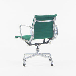 SOLD 1984 Herman Miller Eames Aluminum Group Management Desk Chair with Green Fabric