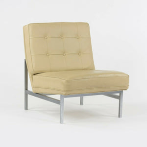SOLD 1960s Florence Knoll Associates Armless 2551 Lounge Chair with Park Avenue Label