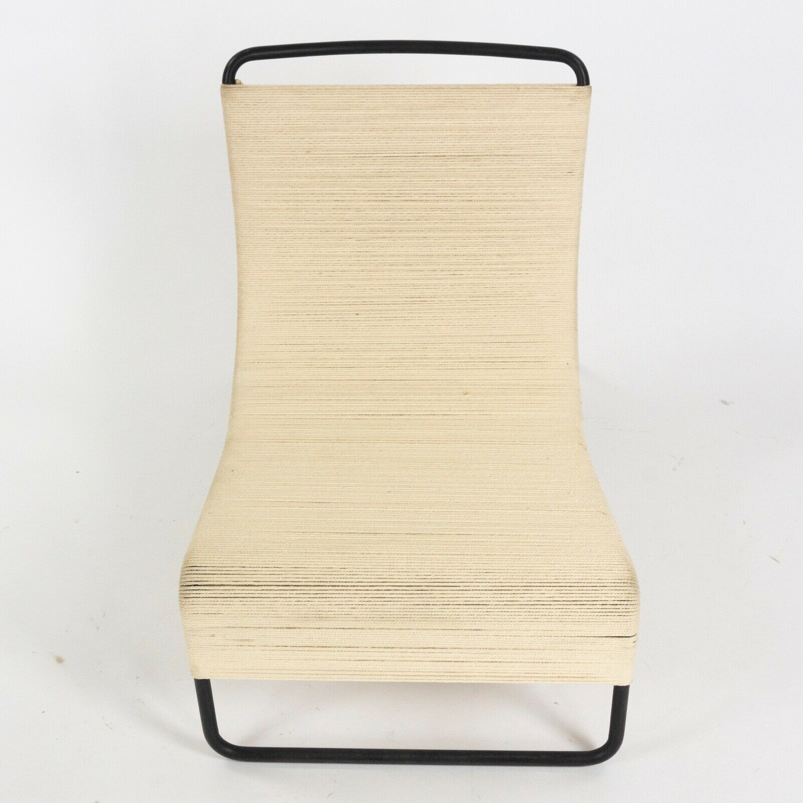 SOLD 1960s Van Keppel & Green for Brown Jordan Outdoor String Lounge Chair & Ottoman