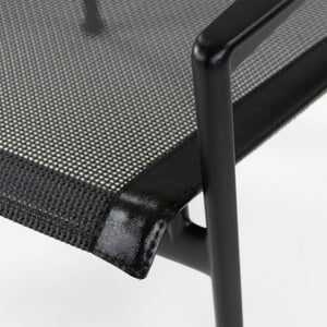 SOLD Richard Schultz Design for Knoll 1966 Series Lounge Arm Chair in Black 4x Avail