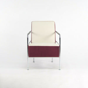 Pair of Gunilla Allard for Lammhults Cinema Chairs in Pierre Frey Velvet/Cotton