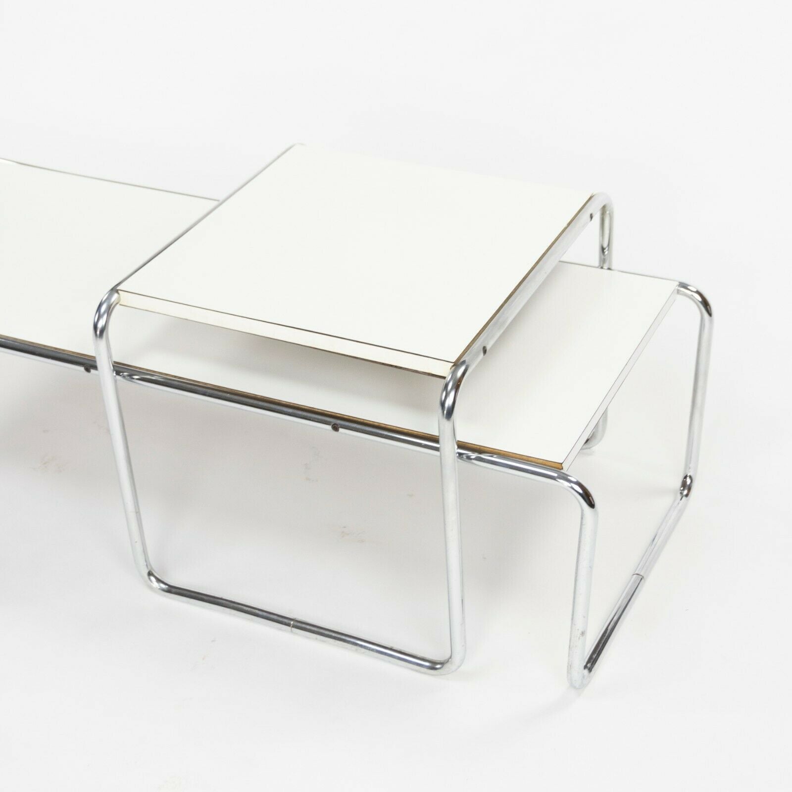 SOLD 1960s Vintage Marcel Breuer for Gavina SPA Laccio Side / End & Coffee Table Set