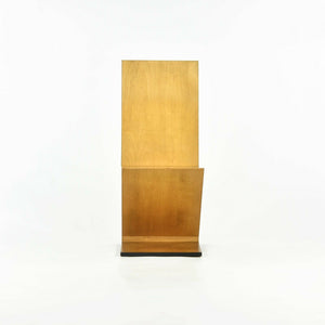 SOLD 1970s Set of Four Gerrit Thomas Rietveld Zig-Zag Chairs Unmarked in Cherry Wood