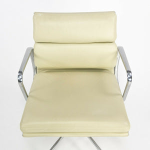 SOLD 2007 Herman Miller Eames Aluminum Group Soft Pad Management Desk Chair Off-White