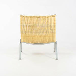 SOLD Poul Kjaerholm for E Kold Christensen Denmark PK22 Lounge Chair with New Wicker