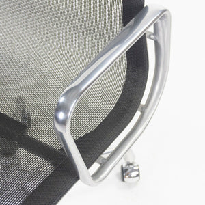 SOLD 2009 Herman Miller Eames Aluminum Group Executive Low-Back Black Mesh Desk Chair