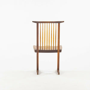 SOLD 1964 Original George Nakashima Conoid Dining / Side Chair in PA Black Walnut