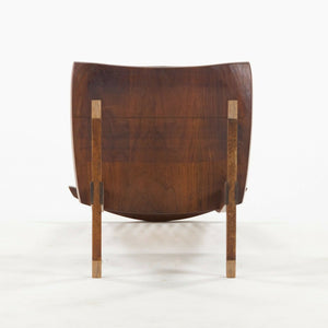 SOLD 1964 Original George Nakashima Conoid Dining / Side Chair in PA Black Walnut