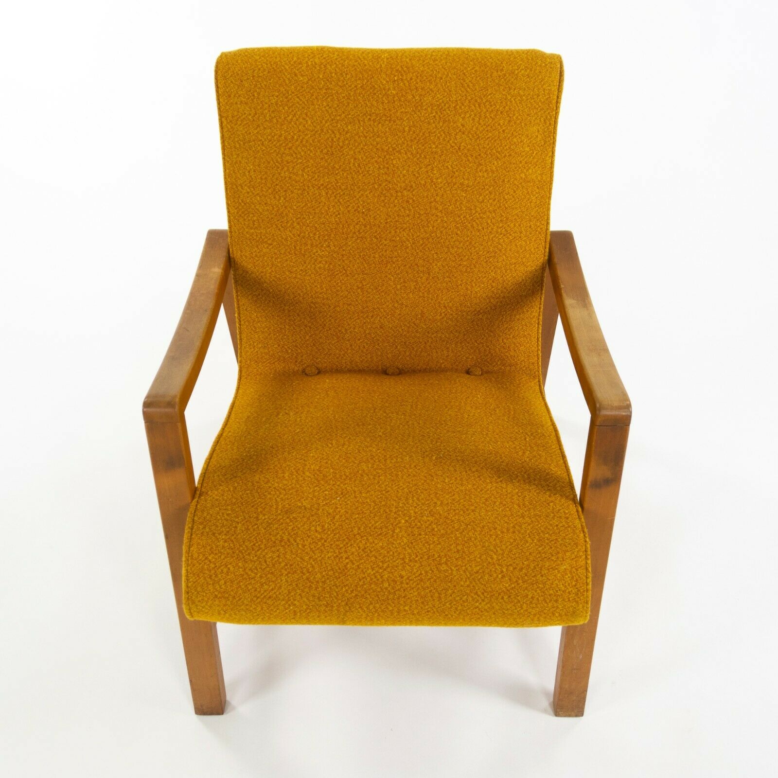 SOLD 1946 Jens Risom for Knoll Associates 652 Easy Lounge Arm Chair w/ Original Label