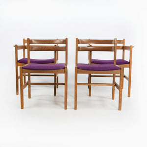 1975 Borge Mogensen "Asserbo" Dining chairs for CI Designs In Oak Set of 4