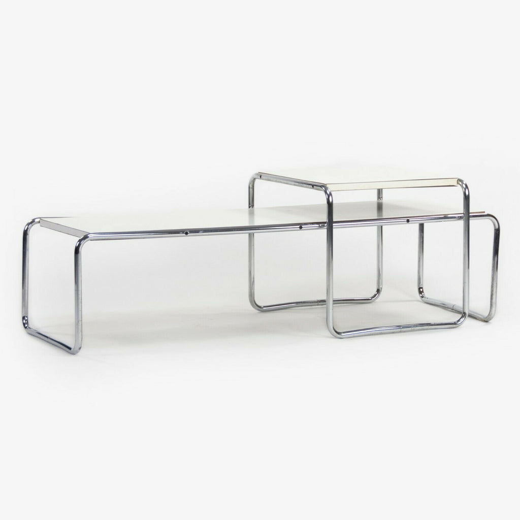 SOLD 1960s Vintage Marcel Breuer for Gavina SPA Laccio Side / End & Coffee Table Set