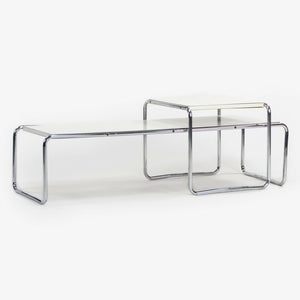 SOLD 1960s Vintage Marcel Breuer for Gavina SPA Laccio Side / End & Coffee Table Set