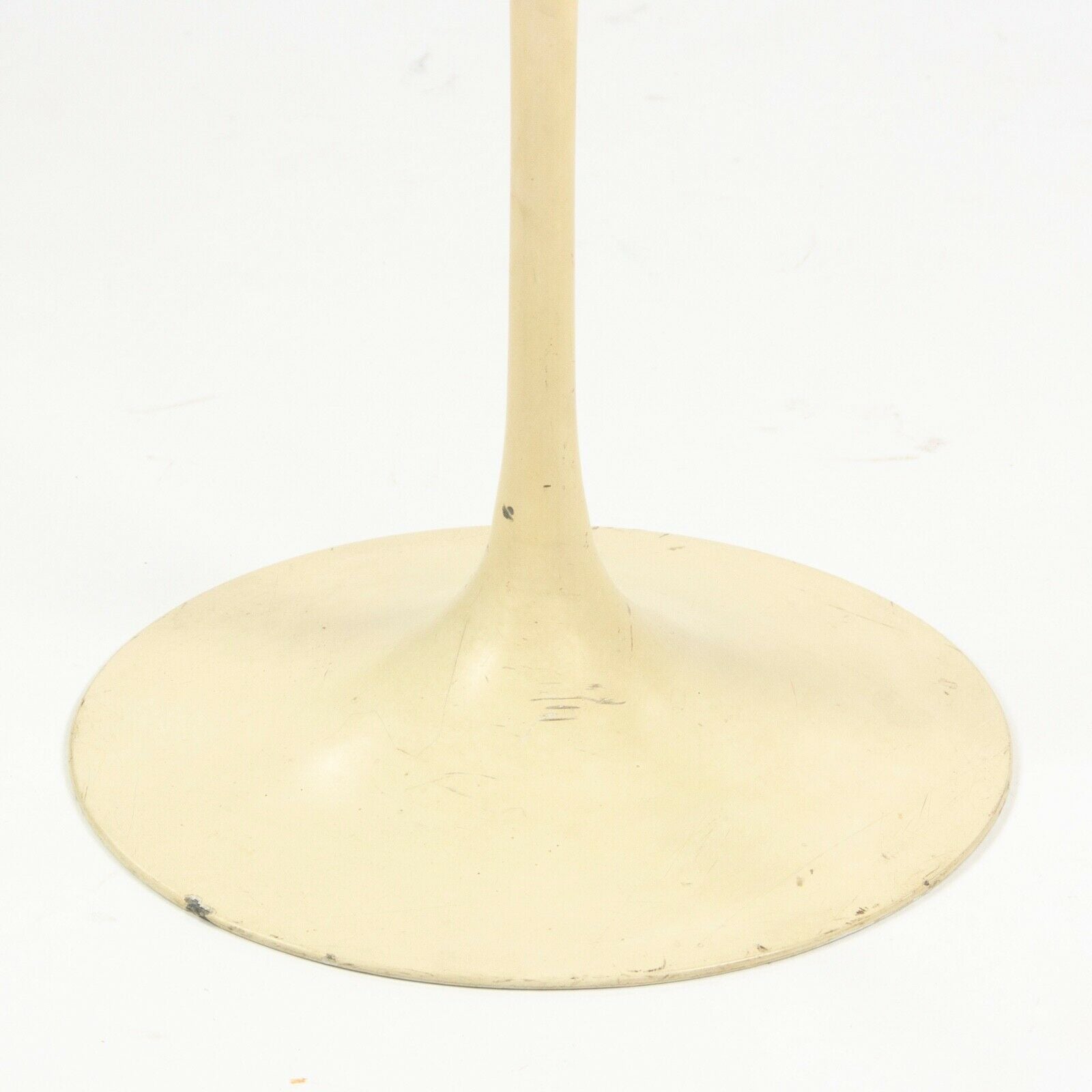 SOLD 1960s Vintage Eero Saarinen For Knoll 20 Inch Tulip Side Table White Laminate