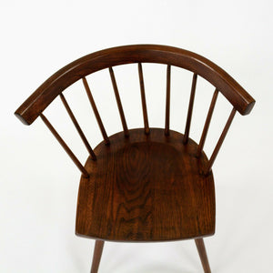 SOLD 1947 Pair of George Nakashima for Knoll Associates N19 Straight Chairs in Walnut