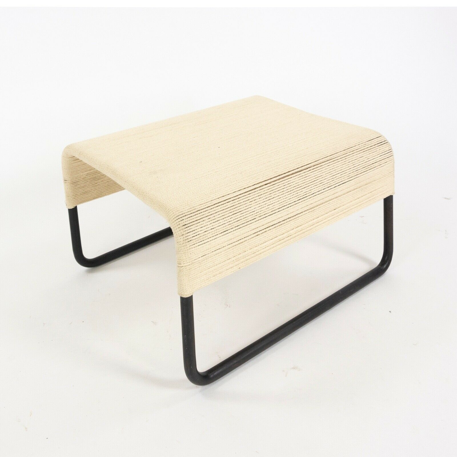 SOLD 1960s Van Keppel & Green for Brown Jordan Outdoor String Lounge Chair & Ottoman