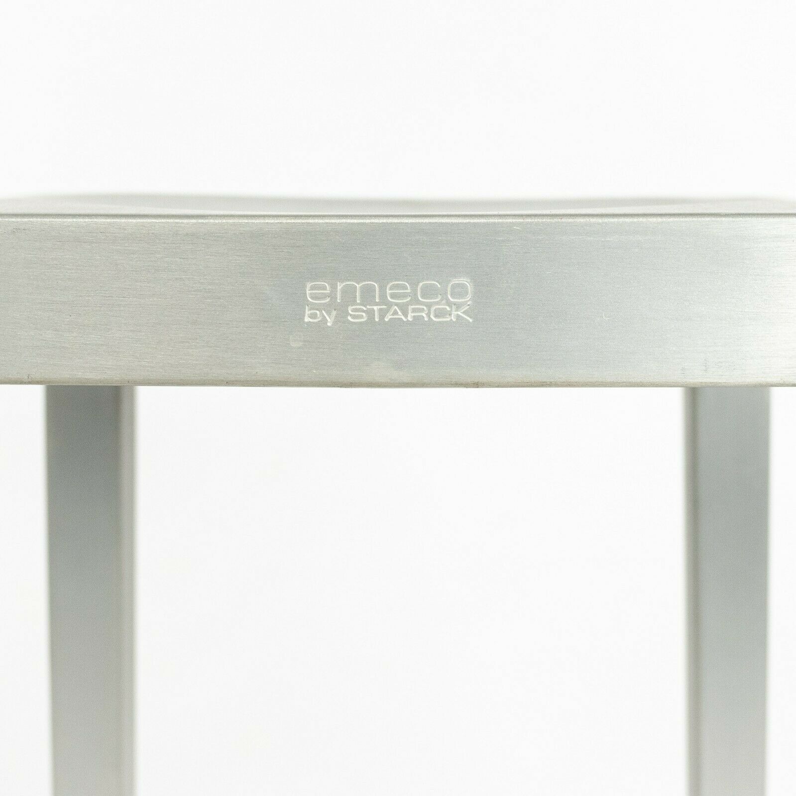 SOLD 2009 Philippe Starck for Emeco Starck Counter Height Stool in Brushed Aluminum