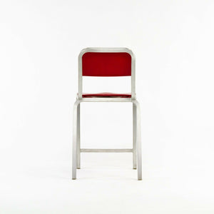 2010s Emeco 1951 Red Counter Stool by Adrian van Hooydonk and BMW Designworks