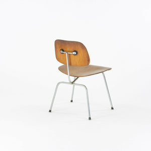 SOLD 1954 (C.) Herman Miller Eames DCM Dining Chair Metal Legs in Walnut Set of Four