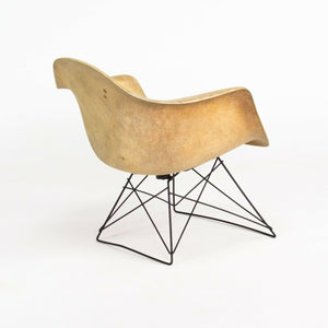 SOLD 1954 Herman Miller Eames Fiberglass LAR Arm Shell Lounge Chair Cats Cradle Base