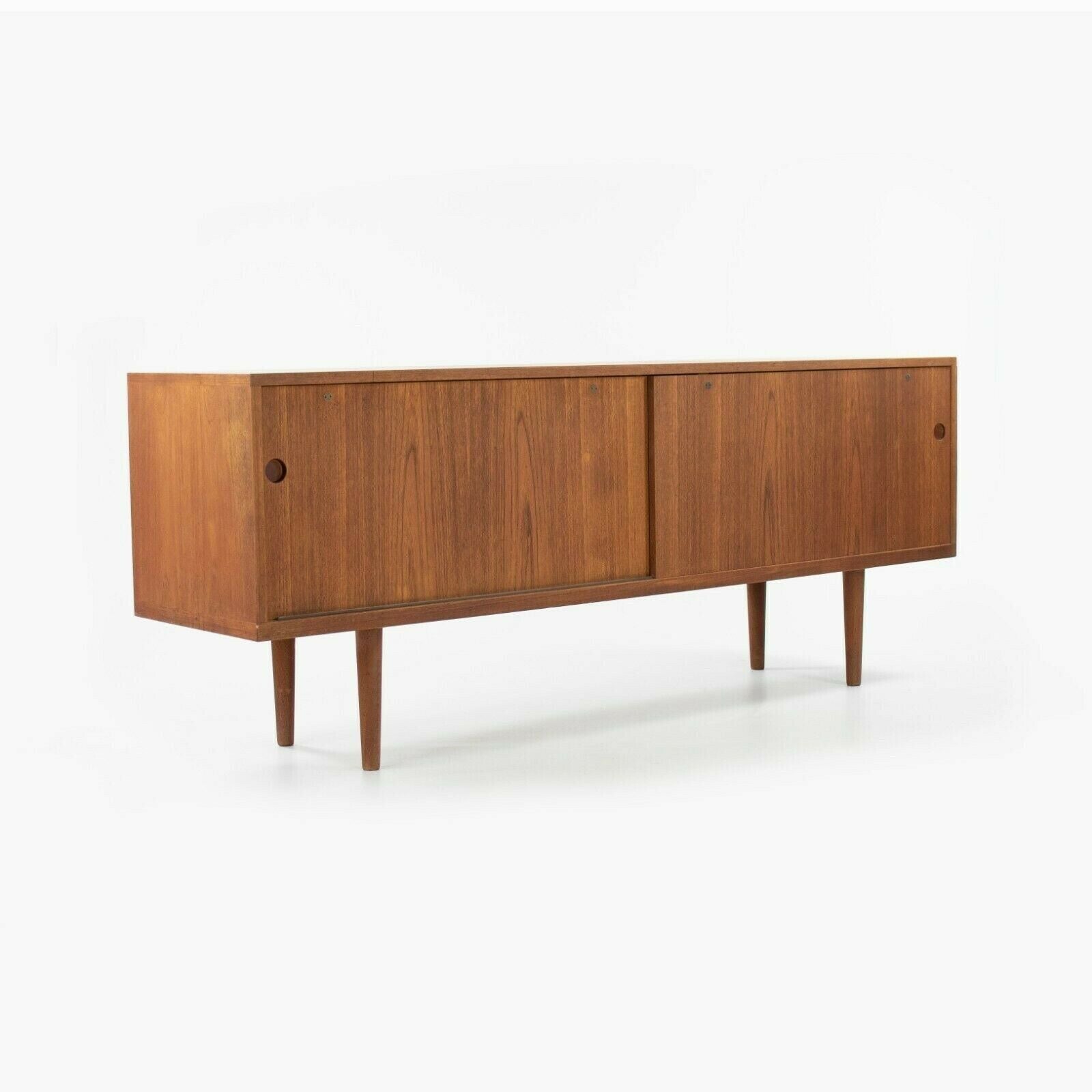 SOLD 1965 Hans J. Wegner Teak Credenza / Sideboard Cabinet by RY Mobler of Denmark