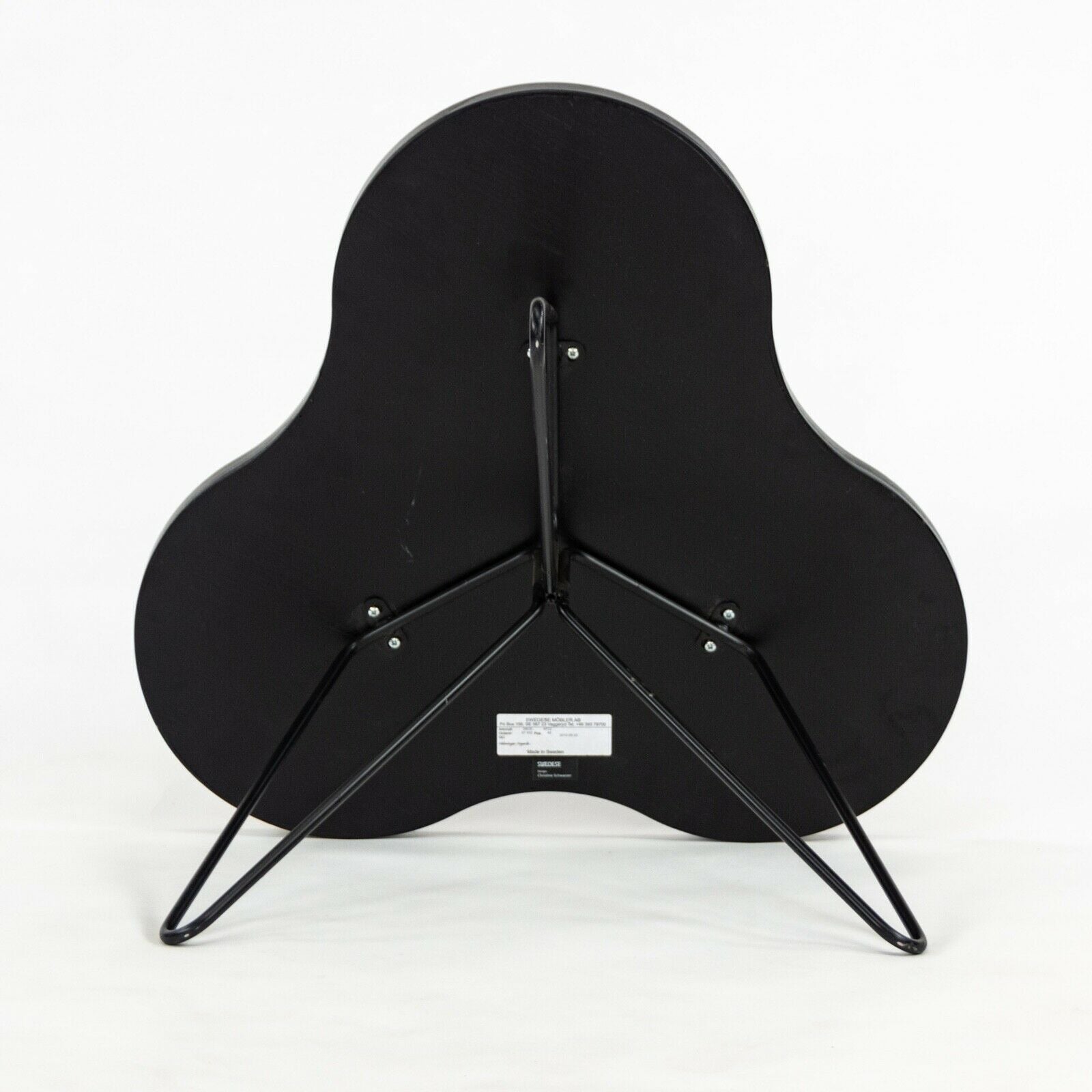 SOLD Flower Table by Christine Schwarzer for SWEDESE Wood Coffee / Side Table 66 cm