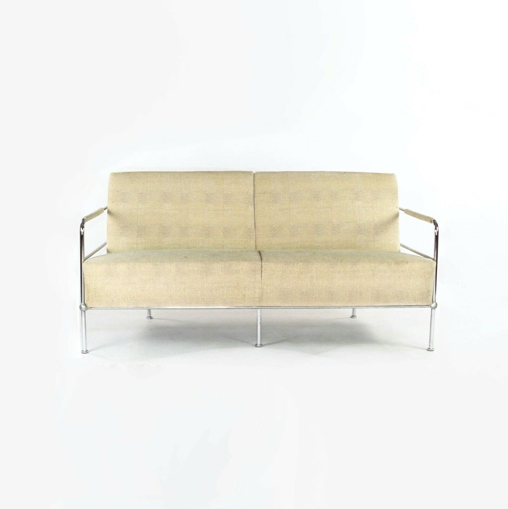 1994 Gunilla Allard for Lammhults Sweden Cinema Settee Two Seater Sofa Fabric