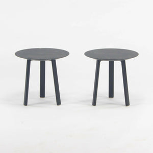 SOLD Pair of 2015 Allermuir Sunda 2 Black Side / End Tables by Allermuir Design